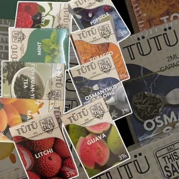 TUTX 煙彈 26 款口味全集:經典 SP2S 口感還原 | 通用一代主機 | 1.2Ω 陶瓷芯 | 3 顆裝